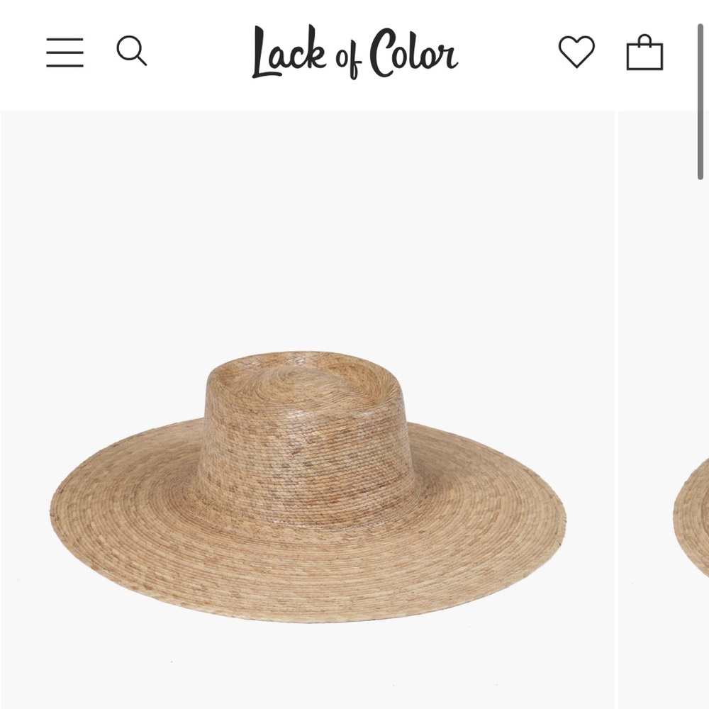 Lack Of Color Palma Wide Boater hat